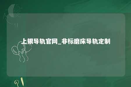 上银导轨官网_非标磨床导轨定制